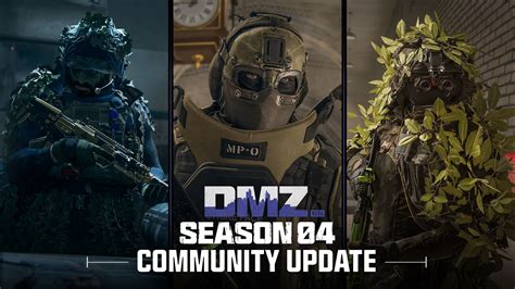 The developers updated <strong>DMZ</strong> by implementing a few bug fixes and gameplay improvements in <strong>Season</strong> 2 Reloaded. . Dmz season 4 changes